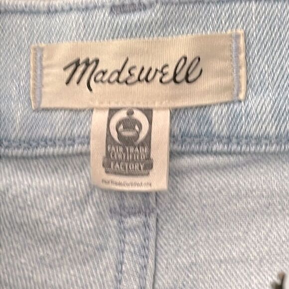 Madewell The '90s Straight Jeans in Ward Wash Size 27 High Rise - Picture 8 of 15